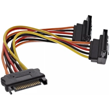 InLine SATA Power Y-Cable SATA female / 2x SATA Pl