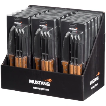 MUSTANG Naži steikam ar koka rokt. mustang 4gab