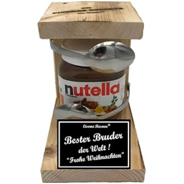 Brālis Ziemassvētku Nutella dāvana - Dzelzs rezerv