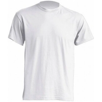 Vīriešu T-krekls (balts) Cotton Mania Vienkrāsains