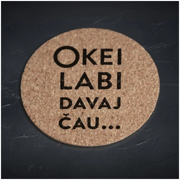 Dadzis, mazais korķa paliktnis, "Okei labi davai č