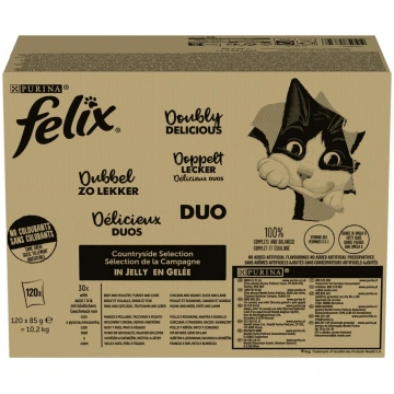 Purina felix fantastic duo mix 120x85g PURINA NEST
