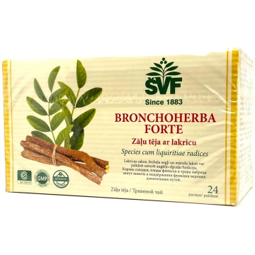 ŠVF BRONCHOHERBA FORTE paciņās N24, 36g