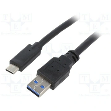 Cable; Cablexpert; USB 3.0; USB A plug,USB C plug;