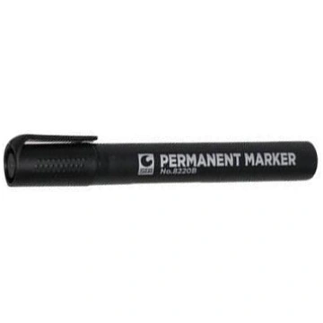 Permanenta marķieris STA 8220B slīps melns