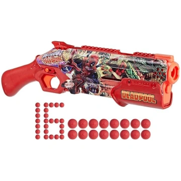 Nerf Marvel Deadpool Blaster, 16 Nerf Rival Accu-R