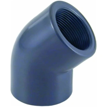 PVC Leņķis 45° IG 1 1/2", PN10: Cauruļu Savienojum