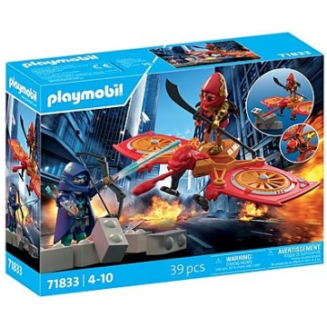 PLAYMOBIL - Heroes: Hero Drone Fight with Evil Nin