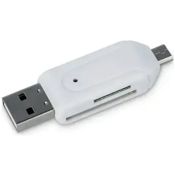 Forever USB + Micro USB karšu lasītājs SD + MicroS