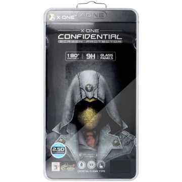X-ONE Full Cover Extra Strong Privacy glas Iphone 