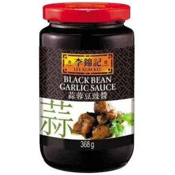 LKK Black Bean Garlic Sauce 368g/ LKK Melnās Pupiņ