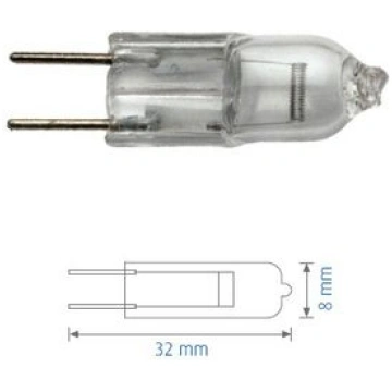 Spuldze JC, G4, Halogena, 35W, 12V
