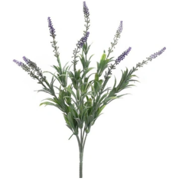 Mākslīgo ziedu pušķis 45cm lavanda
