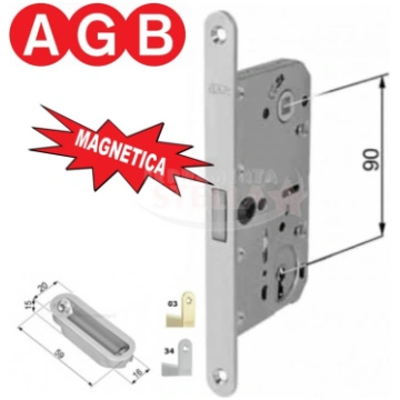 SERRATURA MAGNETICA PATENT PER PORTE INTERNE - BUS