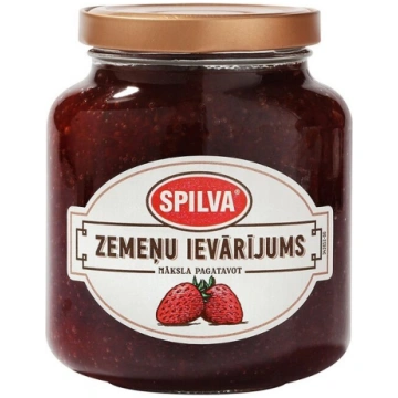 Zemeņu ievārījums SPILVA, 362ml