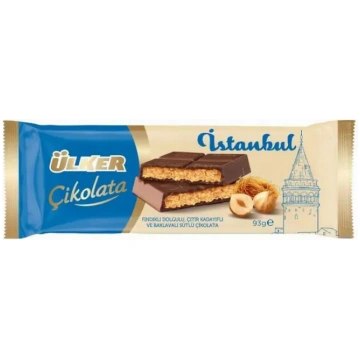 Chocolate Ulker Istanbul Hazelnut Filled Crispy Ka
