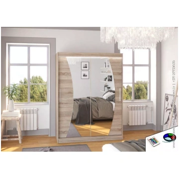 Skapis Modesto ar LED