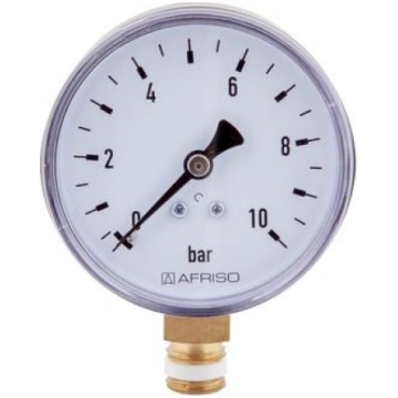 Manometrs 1/4″ 63mm 0-4bar vert., 63512