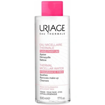 Agua micelar termal pieles intolerantes 500 ml Uri