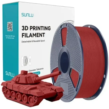 Sunlu PLA+ High-Speed sarkans 3D printera kvēldieg
