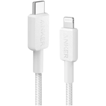 Kabelis Anker 322 USB-C to Lightning Cable (3ft Br
