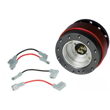 Red JRspec Steering Wheel Quick Release Hub JR.SPE