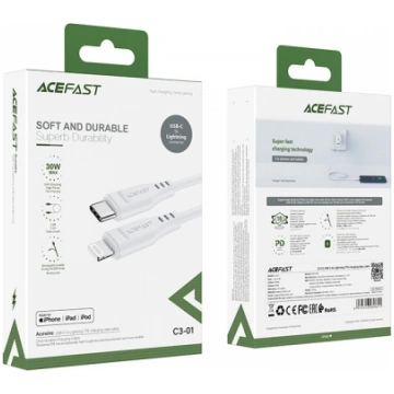 ACEFAST C3-01 Lightning - USB-C PD cable 30W 3A 48
