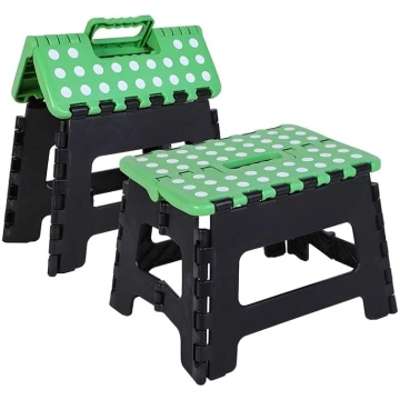 Folding Step Stool for Adults 9 Inch Non-Slip Fold