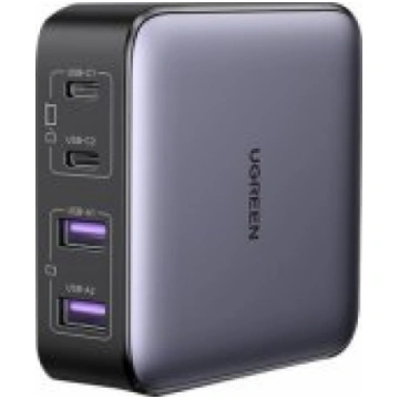 Ugreen Nexode CD327 2xUSB-C / 2xUSB-A 65W Grey lād