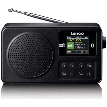Lenco Parnesajams DAB+/FM radio ar Bluetooth Regis