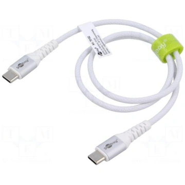Cable | USB 2.0 | USB C plug,both sides | 0.5m | w