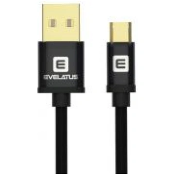 Evelatus Data cable Micro USB EDC02 dual side gold