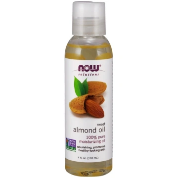 NOW Foods mandeļu eļļa, tīra - 118 ml