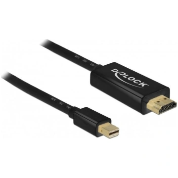 Kabelis Delock Displayport Mini - Hdmi 3m Melns (8