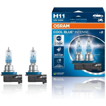 Halogēnspuldze Osram Cool Blue Intense H11 (Pāris)