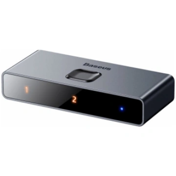 HDMI sadalītājs Baseus Matrix Space Gray 2in1 (CAH