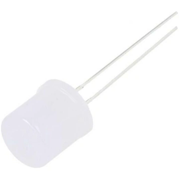 LED; green; 10mm; 750÷1120mcd; 180°; Front: flat; 