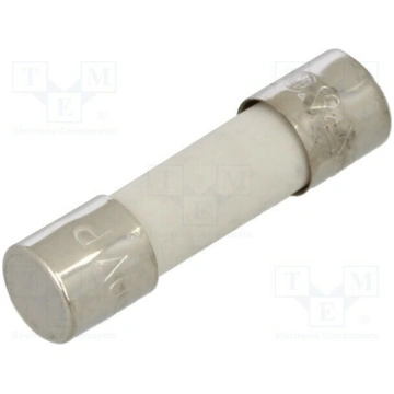 Fuse: fuse; ceramic,cylindrical; 6.3A; 250VAC; tim
