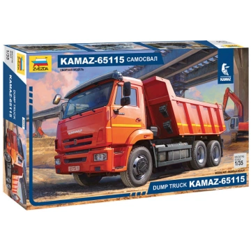 1:35 Zvezda 3650 - Kamaz-65116 Pašizgāzējs
