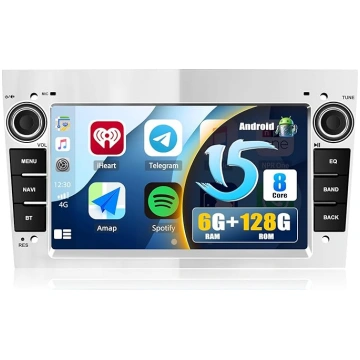 CAMECHO 6+128G 7 collu Android 15 Android auto rad