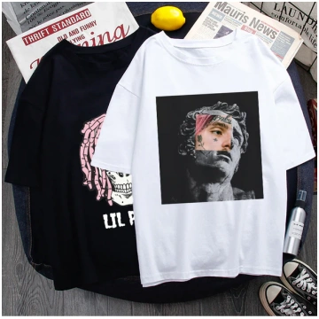 Rip Lil Peep Graphic Cool T Shirt Men Unisex Lil. 