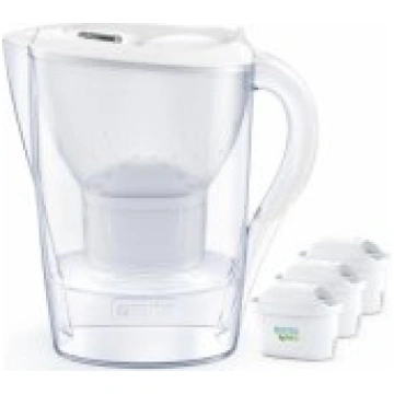 Brita Marella + 3 MAXTRA PRO Pure Performance Whit