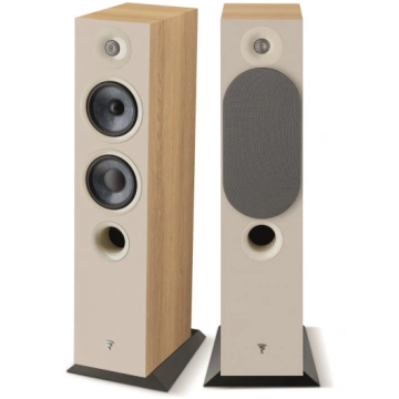 Focal Chora 816 floorstanding speakers, light wood