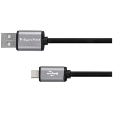USB kabelis - micro USB 0.2m Kruger & Matz Basic K