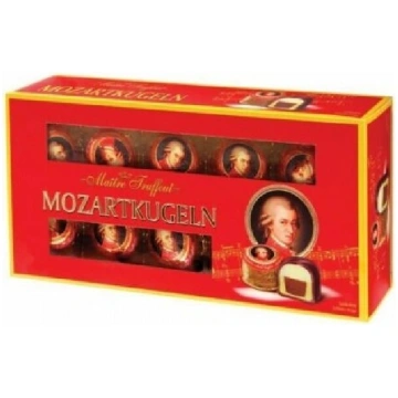Šokolādes konfektes MAITRE TRUFFOUT Mozart, kārbā,