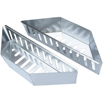 Holzkohlehalter für Grill - 2-teilige robuste hitz