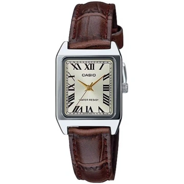 Casio LTP-V007L-9BUDF analoge Armbanduhr, silber/b