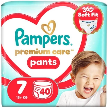 Pampers Premium Care Pants Autiņbiksītes, Izmērs 7