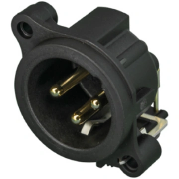 Neutrik NC3MAH XLR M 3-PIN Paneļligzda