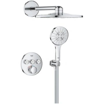 Grohe dušas sistēma ar termostatu Grohtherm Smartc
